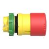 Picture of Emergency stop head, Harmony XB5, switching off, plastic, red mushroom 30mm, 22mm, trigger latching turn to release