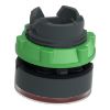 Picture of Head for illuminated push button, Harmony XB5, plastic, flush, red, 22mm, spring return, plain lens for BA9s bulb