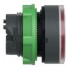 Picture of Head for illuminated push button, Harmony XB5, plastic, flush, red, 22mm, spring return, plain lens for BA9s bulb