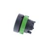 Picture of Harmony XB5, Push button head, plastic, flush, green, 22mm, spring return, unmarked