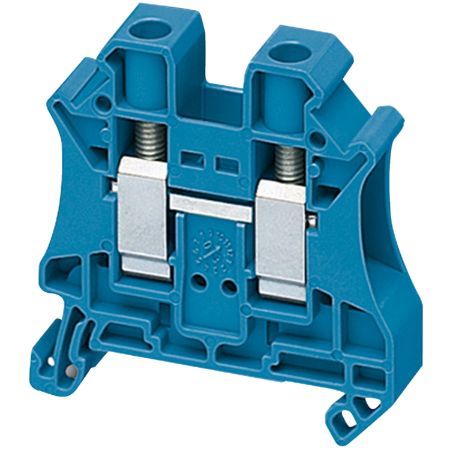 Picture of Terminal block, Linergy TR, blue, 10mm2, passthrough, 2 points, set of 10
