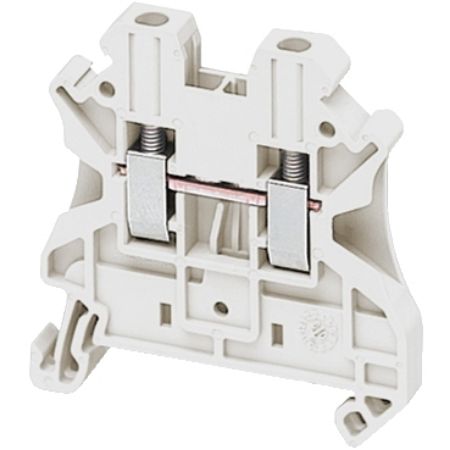 Picture of Terminal block, Linergy TR, white, 2.5mm2, passthrough, 2 points, set of 10