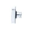Picture of Illuminated double headed push button head, Harmony XB4, metal, 22mm, 1 white flush marked I + 1 pilot light + 1 black flush marked O