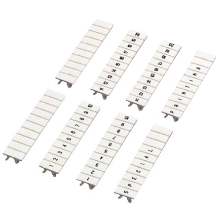 Picture of Marking strip, Linergy TR, clip in type, 5mm, characters L1,L2,L3,N,PE, printed horizontal, symbolic, Set of 10