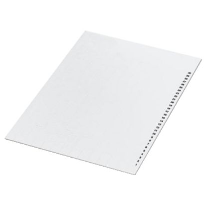 Picture of Sheet of blank legend, Linergy TR, page A4 with 488 characters, size 15x4mm, for NSYTRABCV cables collars, set of 10