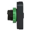 Picture of Head for double headed push button, Harmony XB5, plastic, 22mm, 1 green flush marked I + 1 red flush marked O