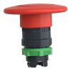 Picture of Emergency stop head, Harmony XB5, switching off, plastic, red mushroom 60mm, 22mm, trigger latching push pull