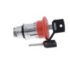 Picture of Harmony XB4, Emergency stop head, switching off, metal, red mushroom 40mm, 22mm, trigger latching key release