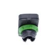 Picture of Head for double headed push button, Harmony XB5, plastic, 22mm, 1 green flush marked I + 1 red projecting marked O