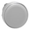 Picture of Harmony XB4, Head for Pilot light, metal, white, 22mm, universal LED, plain lens