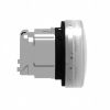 Picture of Harmony XB4, Head for Pilot light, metal, white, 22mm, universal LED, plain lens