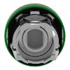 Picture of Harmony XB4, Head for Pilot light, metal, green, 22mm, universal LED, plain lens