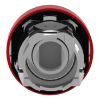 Picture of Harmony XB4, Head for Pilot light, metal, red, 22mm, universal LED, plain lens