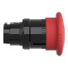 Picture of Emergency stop head, Harmony XB4, switching off, black metal, red mushroom 40mm, 22mm, trigger latching turn to release