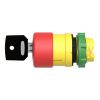 Picture of Emergency stop head, Harmony XB5, switching off, plastic, red mushroom 30mm, 22mm, trigger latching key release