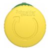 Picture of Mushroom push button head 40mm, Harmony XB5, plastic, yellow, 22mm, latching turn realease