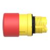 Picture of Emergency stop head switching off, Harmony XB5, plastic, red, mushroom 30mm, 22mm, trigger latching push pull