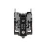 Picture of Harmony XB4, Pilot light, grey plastic, white, 22mm, universal LED, plain lens, 24V AC DC