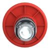 Picture of Emergency stop head, Harmony XB4, switching off, metal, red mushroom 60mm, 22mm, trigger latching turn to release