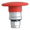 Picture of Emergency stop head, Harmony XB4, switching off, metal, red mushroom 60mm, 22mm, trigger latching turn to release