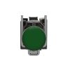 Picture of Harmony XB4, Pilot light, grey plastic, green, 22mm, universal LED, plain lens, 230...240V AC