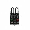 Picture of Push-to-test pilot light, Harmony XB4, metal, red, universal LED, screw clamp terminals, 24V
