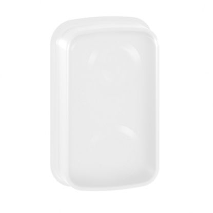 Picture of Silicone boot, Harmony XB4, for 22mm flush double headed push button, clear