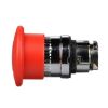 Picture of Emergency stop head, Harmony XB4, switching off, metal, red mushroom 40mm, 22mm, trigger latching push pull