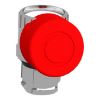 Picture of Emergency stop head, Harmony XB4, switching off, metal, red mushroom 30mm, 22mm, trigger latching push pull