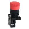 Picture of Complete emergency switching off push button, Easy Harmony XA2, plastic, red mushroom 30mm, 22mm, turn to release, 1NC