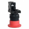 Picture of Complete emergency switching off push button, Easy Harmony XA2, plastic, red mushroom 40mm, 22mm, turn to release, 1NC