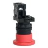 Picture of Complete emergency switching off push button, Easy Harmony XA2, plastic, red mushroom 40mm, 22mm, push pull, 1NC