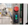 Picture of Complete illuminated push button, Easy Harmony XA2, plastic, flush, red, 22mm, spring return, 24V AC DC, 1NO