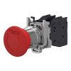 Picture of Complete emergency stop push button, Harmony XB4, Explosive atmosphere, TURN TO RELEASE