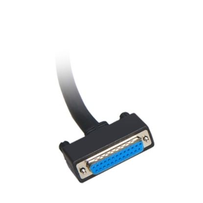 Picture of serial printer cable - for printer - L = 2.5 m - 1 female SUB-D 25