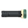 Picture of Pilot light, Harmony XVL, plastic, green, 12mm, covered LED, 24V DC