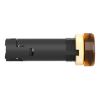 Picture of Pilot light, Harmony XVL, plastic, yellow, 12mm, covered LED, 24V DC