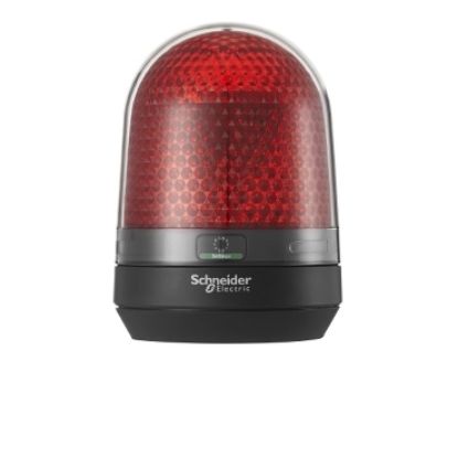 Picture of Harmony XVR, Illuminated beacon without buzzer, red, 100mm, integral LED, 48V DC