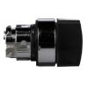 Picture of Harmony XB4, Selector switch head, metal, black, 22mm, 3 positions, stay put
