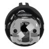Picture of Head for selector switch, Harmony XB4, black metal, black, 22mm, 3 positions, stay put