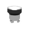 Picture of Head for illuminated push button, Harmony XB4, white flush, 22mm, universal LED, spring return, plain, unmarked