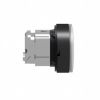 Picture of Head for illuminated push button, Harmony XB4, white flush, 22mm, universal LED, spring return, plain, unmarked