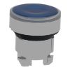 Picture of Head for illuminated push button, Harmony XB4, metal, flush, blue, 22mm, spring return, plain lens for BA9s bulb