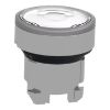 Picture of Head for illuminated push button, Harmony XB4, metal, flush, clear, 22mm, spring return, plain lens for BA9s bulb