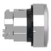 Picture of Head for illuminated push button, Harmony XB4, metal, flush, clear, 22mm, spring return, plain lens for BA9s bulb