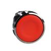Picture of Harmony XB4, Push button head, metal, flush, red, 22mm, spring return, unmarked