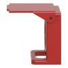Picture of Padlockable flap, Harmony XB4, for 22mm flush push button, metal, red