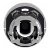 Picture of Head for illuminated push button, Harmony XB4, metal, orange flush, 22mm, universal LED, for insertion legend