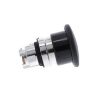 Picture of Harmony XB4, Head for non illuminated pushbutton, mushroom 40mm, metal, black, 22mm, spring return