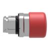 Picture of Head for non illuminated pushbutton, Harmony XB4, mushroom 30mm, metal, red, 22mm, spring return